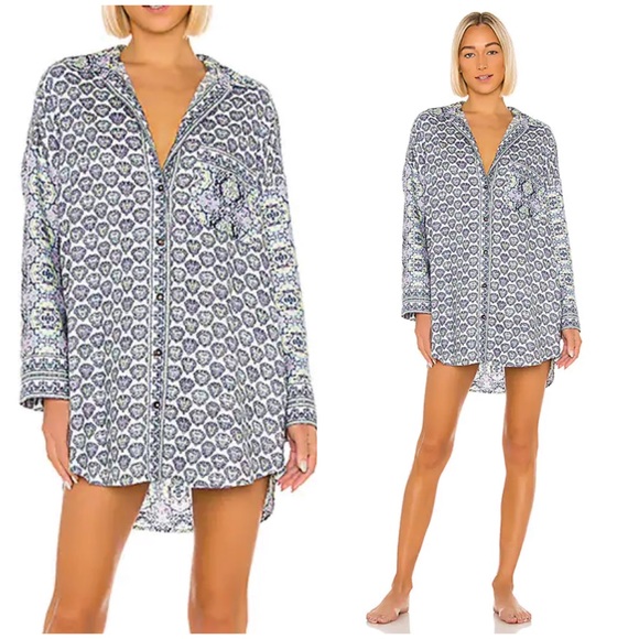 Free People Other - NWT Free People Happy Holibabe Sleep Shirt